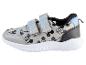 Chaussures grises pour enfants avec Mickey Mouse et fermeture velcro