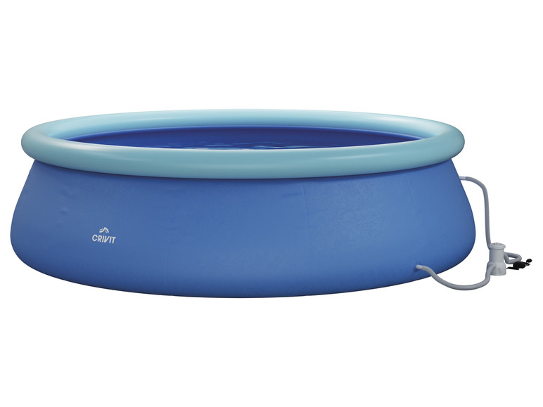 Aller en mode plein écran : CRIVIT Piscine gonflable Quick-Up, Ø 300 x 76 cm - Image 4