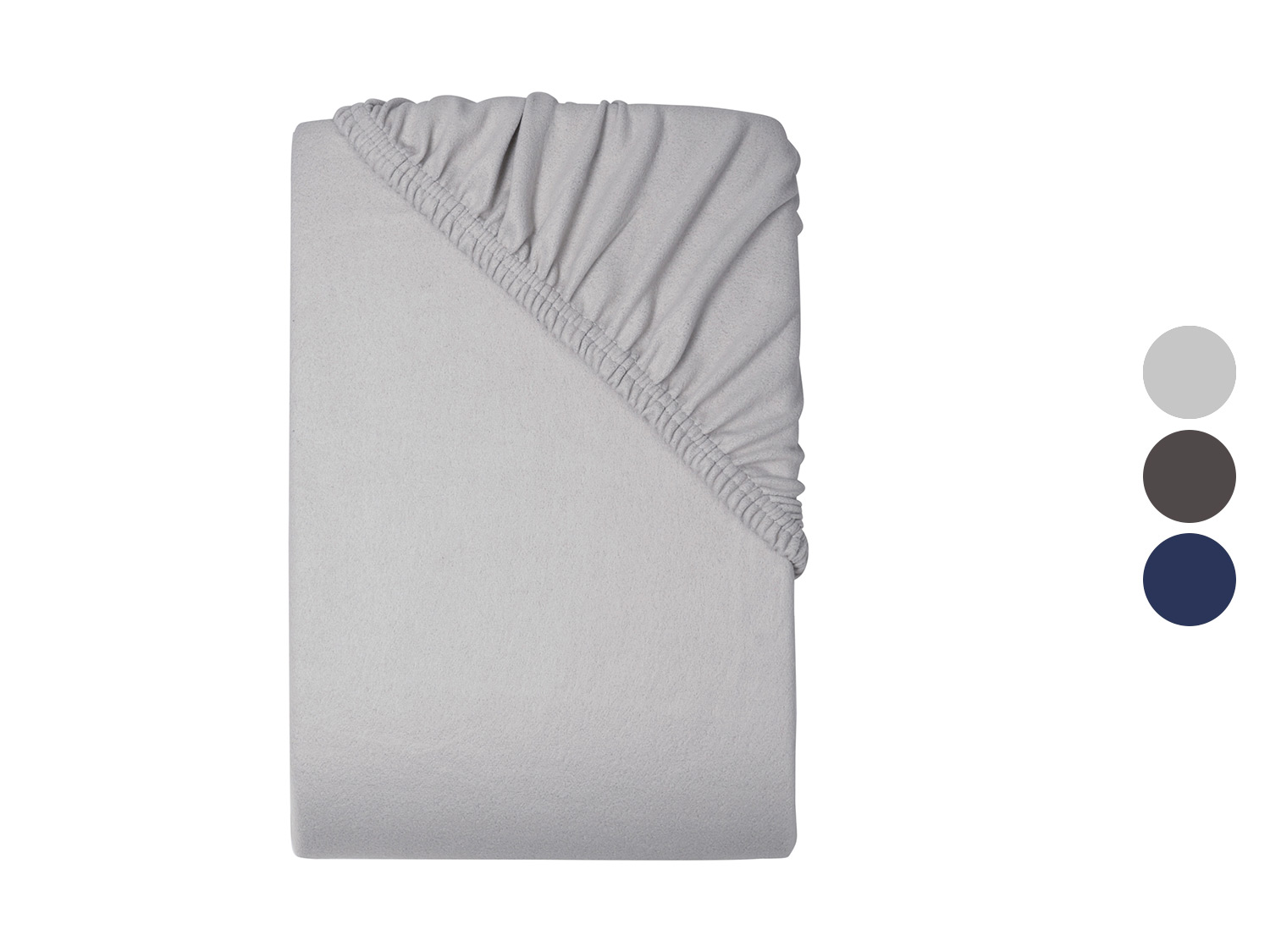 LIVARNO® Drap-housse en polaire, 140-160 x 200 x 25 cm