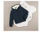 Un sweat à capuche à fermeture éclair pour homme, doublé de polaire.