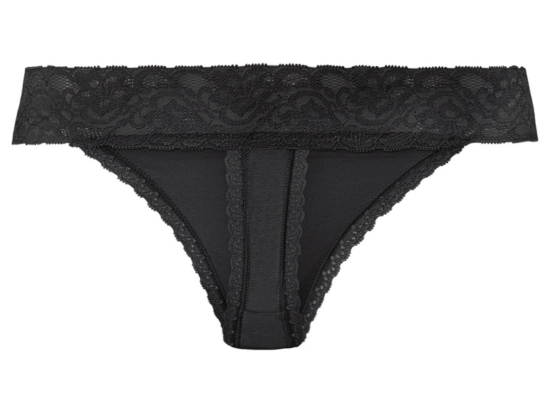 Aller en mode plein écran : esmara® Lot de 5 strings à dentelle femme - Image 4