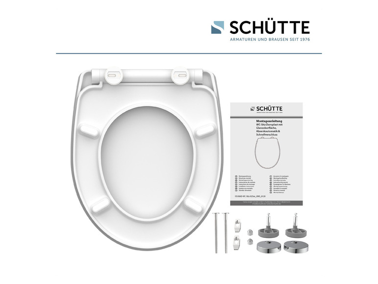 Aller en mode plein écran : Abattant WC High Gloss, avec fermeture en douceur - Image 16