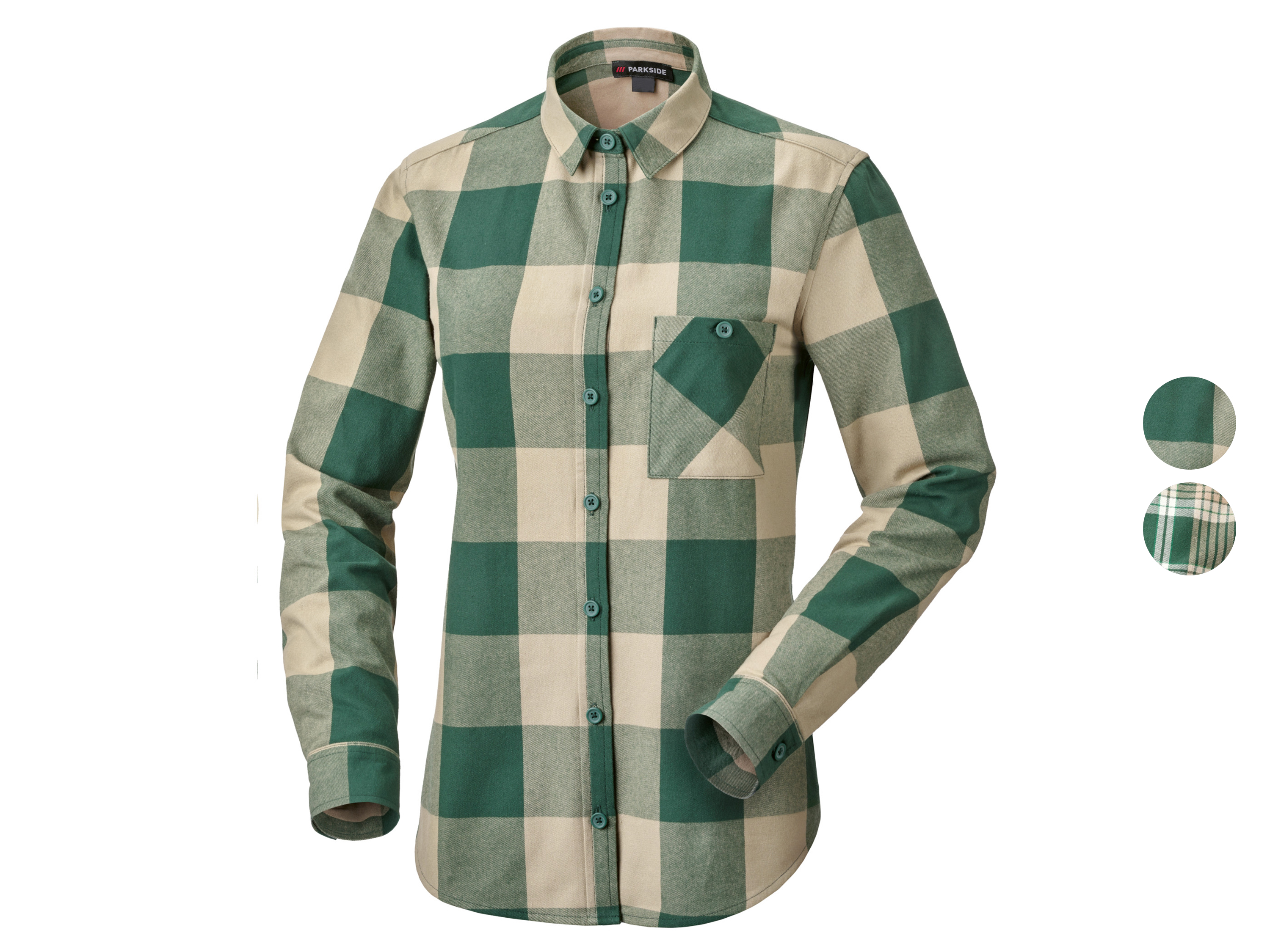 PARKSIDE® Blouse en flanelle femme