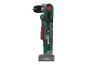 Une perceuse-visseuse sans fil Parkside X12V Team verte.