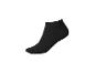 Chaussette courte noire unie