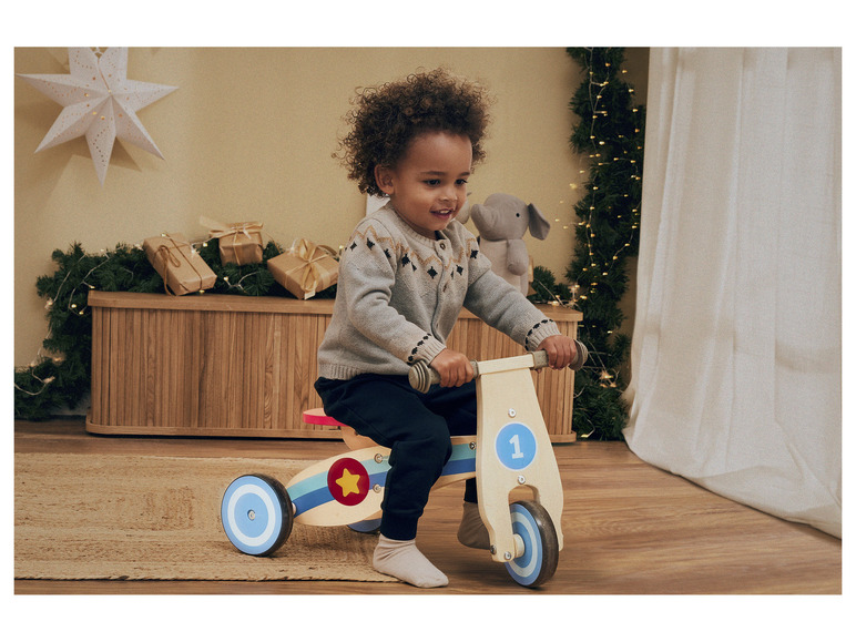 Aller en mode plein écran : Playtive Draisienne, cheval à bascule ou chariot de marche en bois - Image 3