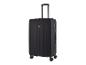 Une valise noire Topmove à roulettes.
