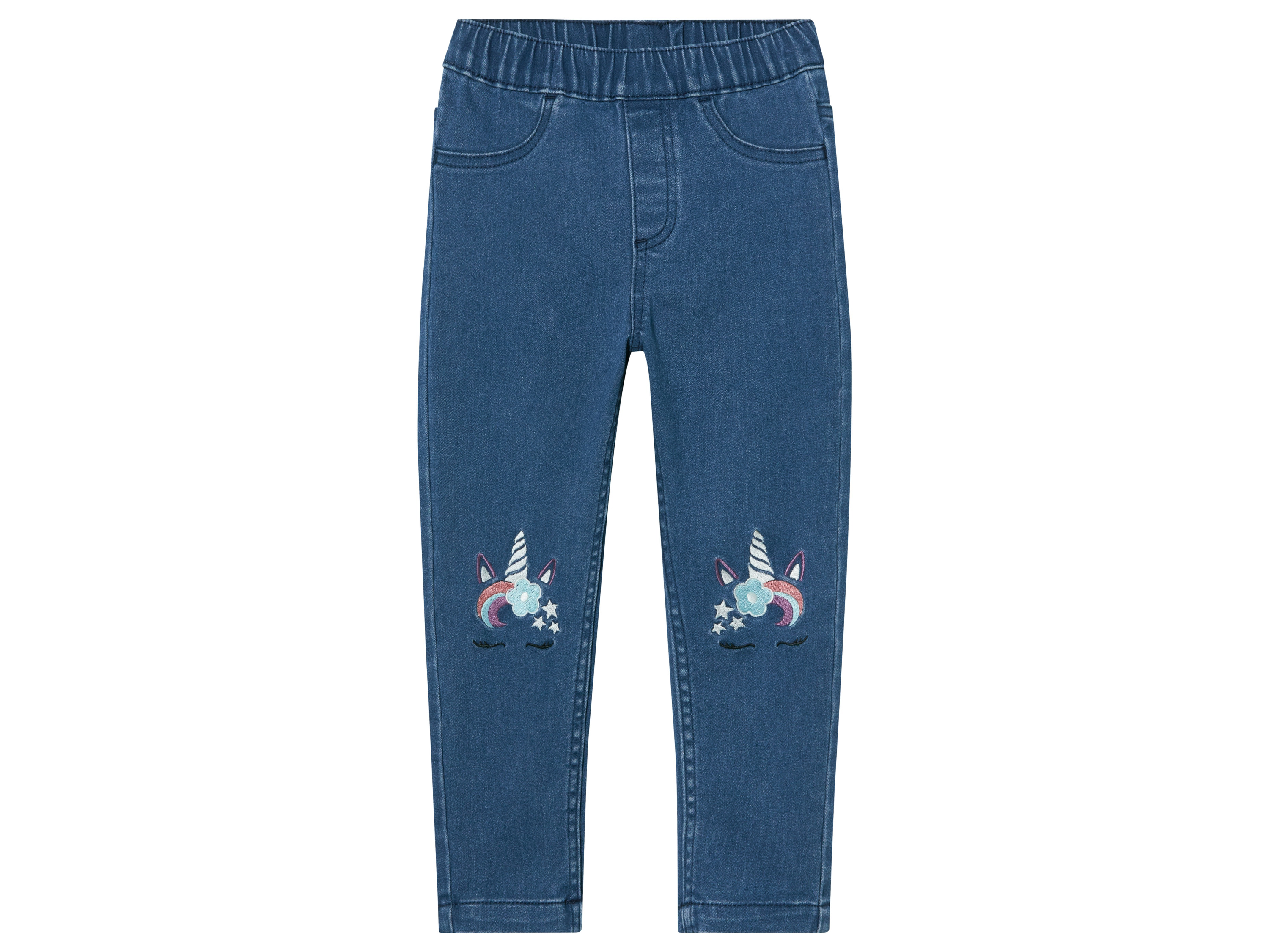 lupilu® Jegging petite fille (bleu, 2-4 ans)