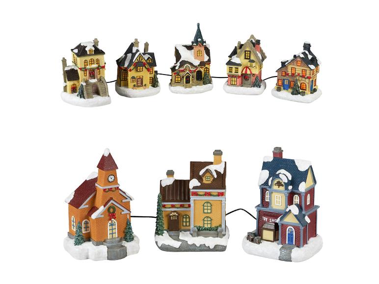 LIVARNO home Village de Noël lumineux