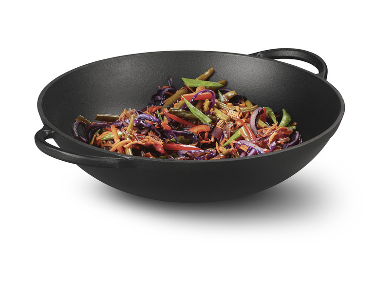 Aller en mode plein écran : GRILLMEISTER Moule à pain / Insert pour wok / Cocotte en fonte - Image 3