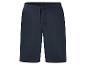Short décontracté bleu marine avec cordon de serrage à la taille.