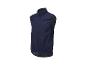 Gilet de cyclisme sans manches bleu marine.