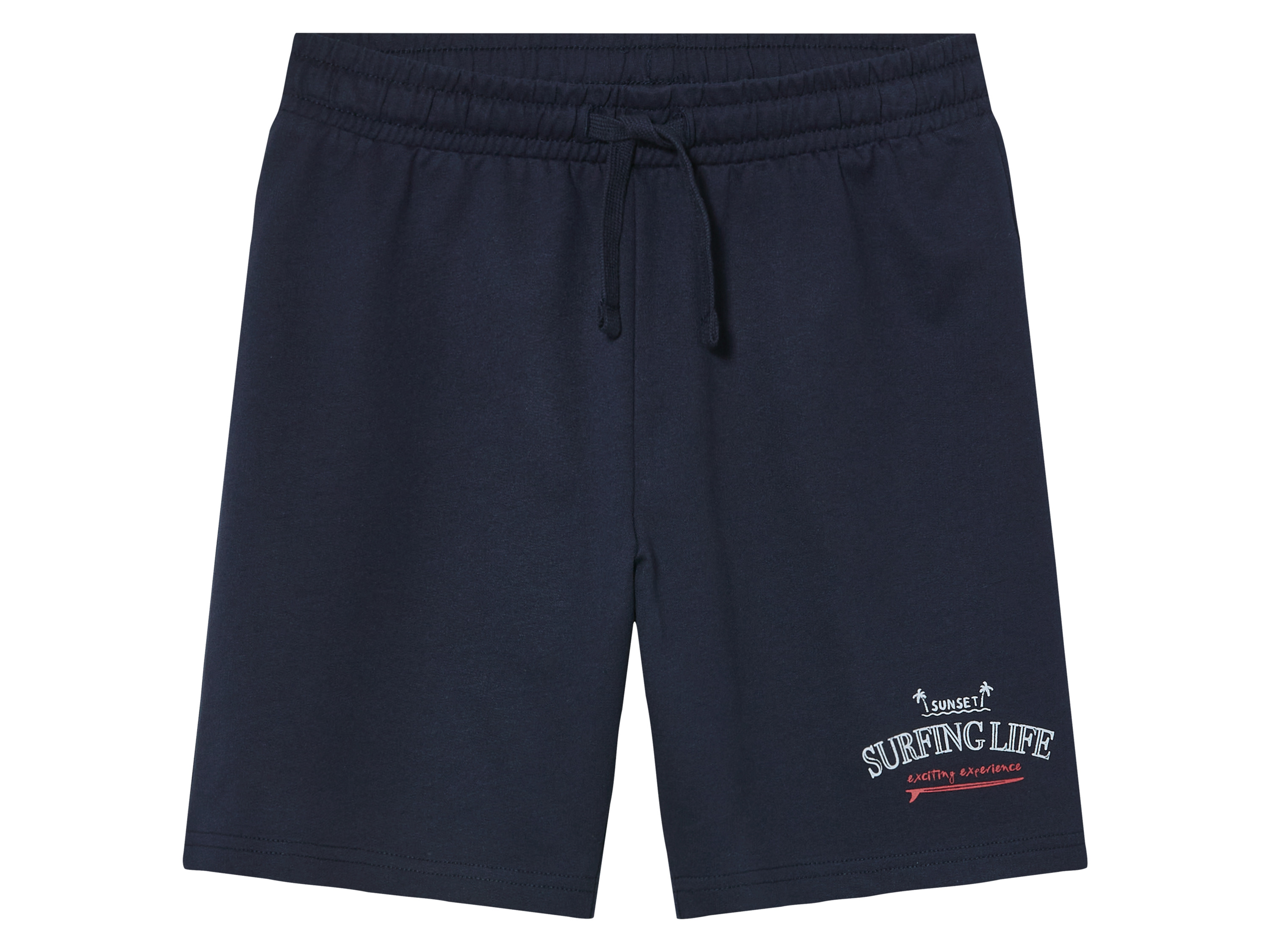 pepperts!® Short molletonné garçon (bleu foncé, 8-10 ans)