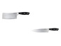 Deux couteaux Livarno Home : un couteau à découper et un couteau de chef.