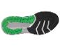 Semelle de chaussures de sport : vert et noir.
