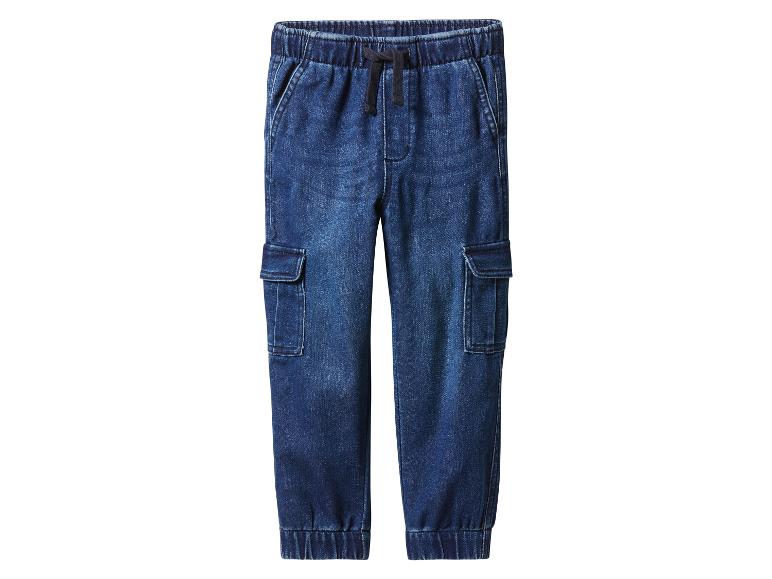 Pantalon cargo en jean pour garçon.