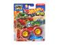 Hot Wheels Monster Trucks Ragesaur, un camion monstre sur le thème des dinosaures, dans son emballage.