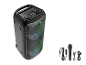 Enceinte de soirée Bluetooth TRONIC® avec microphone et câbles.