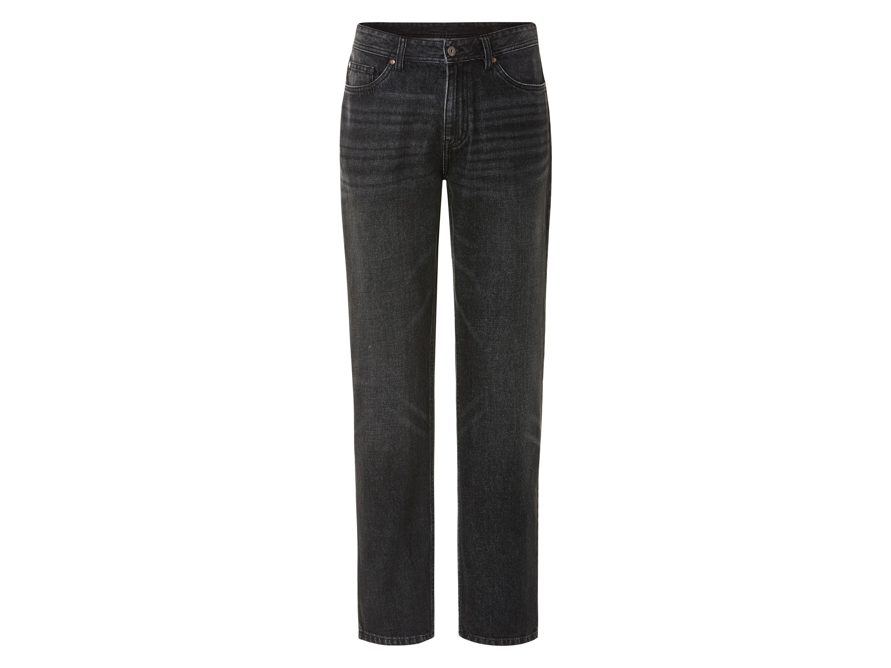 LIVERGY® Jean Relaxed Fit homme (gris foncé, 40 (32/32))