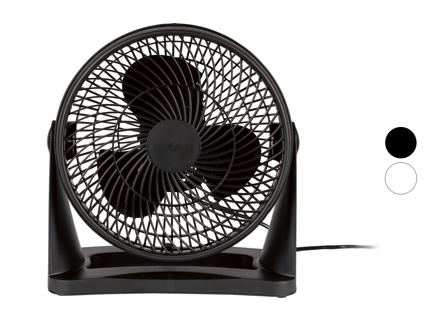 SILVERCREST® Ventilateur de table Turbo STVT 21 B1, Ø 22 cm