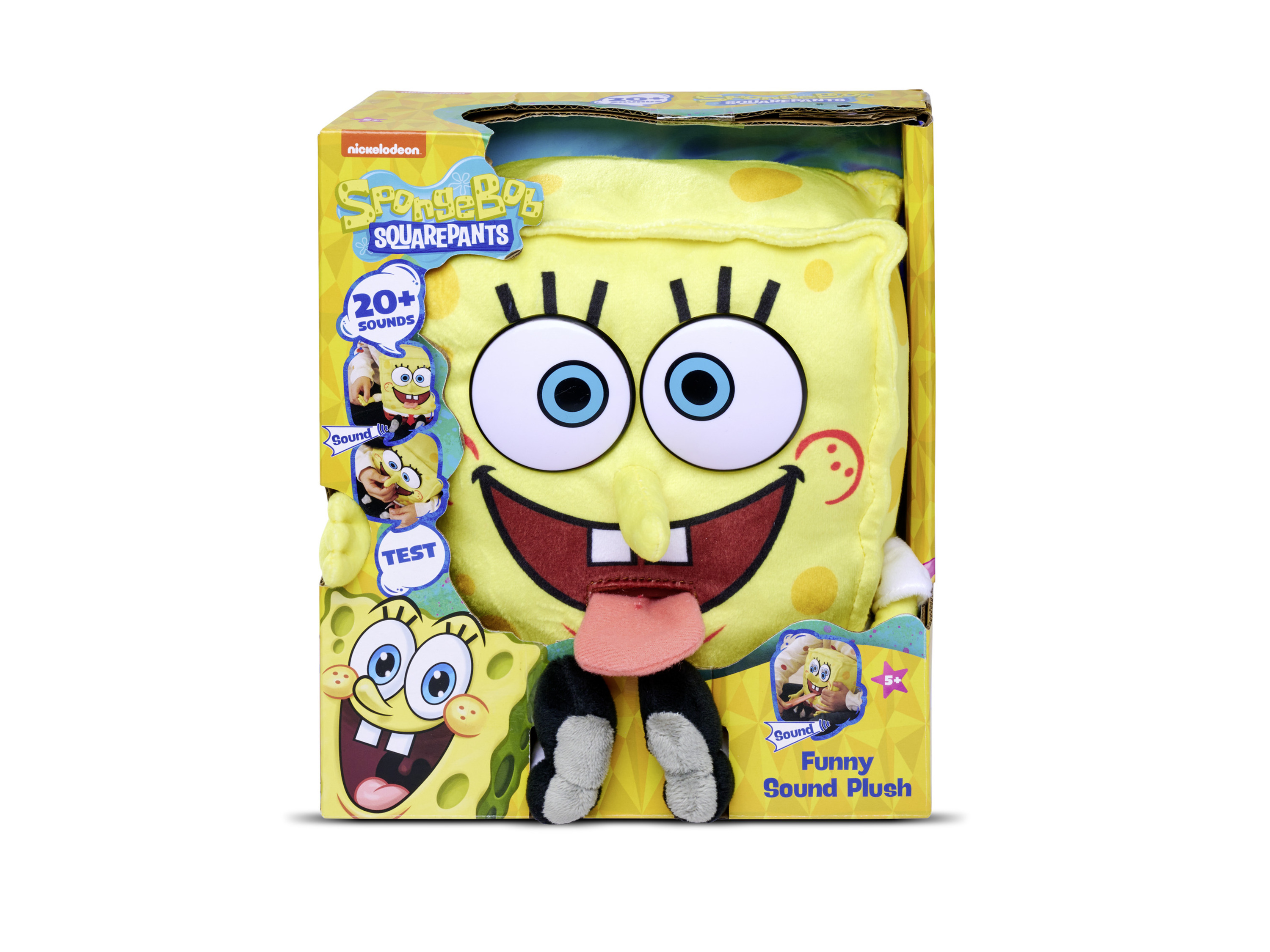 Bob 'éponge Peluche Bob 'éponge Sonore 30 Cm - vue 9