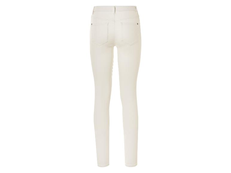 Jean skinny blanc pour femme.