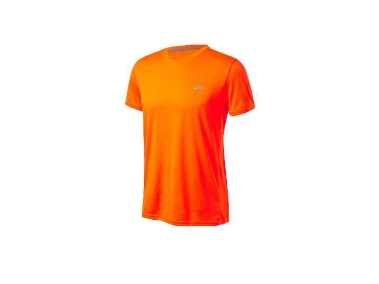 Un t-shirt orange à manches courtes de la marque Craft.