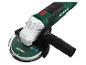 Meuleuse d'angle Parkside verte et blanche avec poignée noire