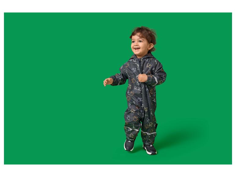 Combinaison imperméable enfant avec dinosaures