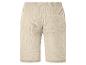 Short beige avec une poche arrière.