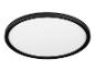 Plafonnier ovale noir avec diffuseur blanc