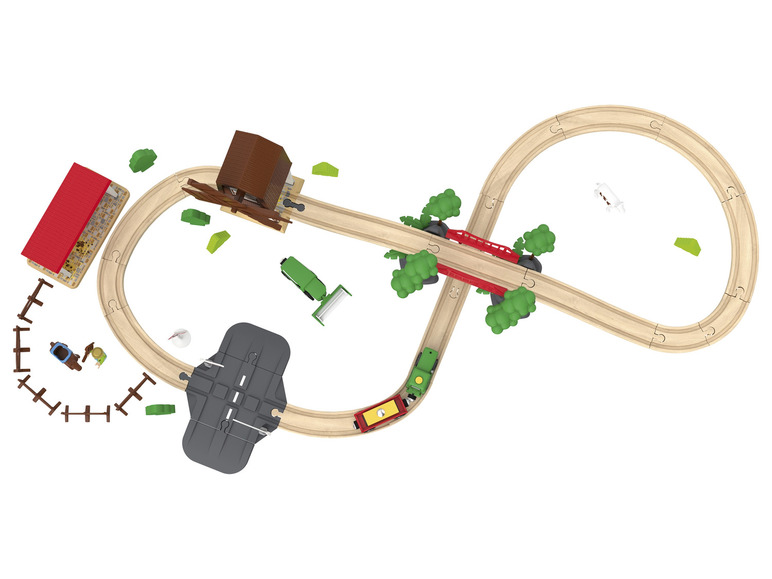 Aller en mode plein écran : Playtive Set de chemin de fer - Image 8