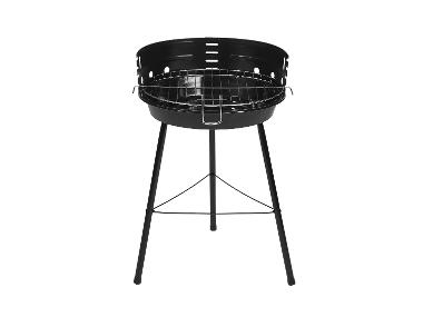 GRILLMEISTER Barbecue rond au charbon de bois, Ø 33 cm
