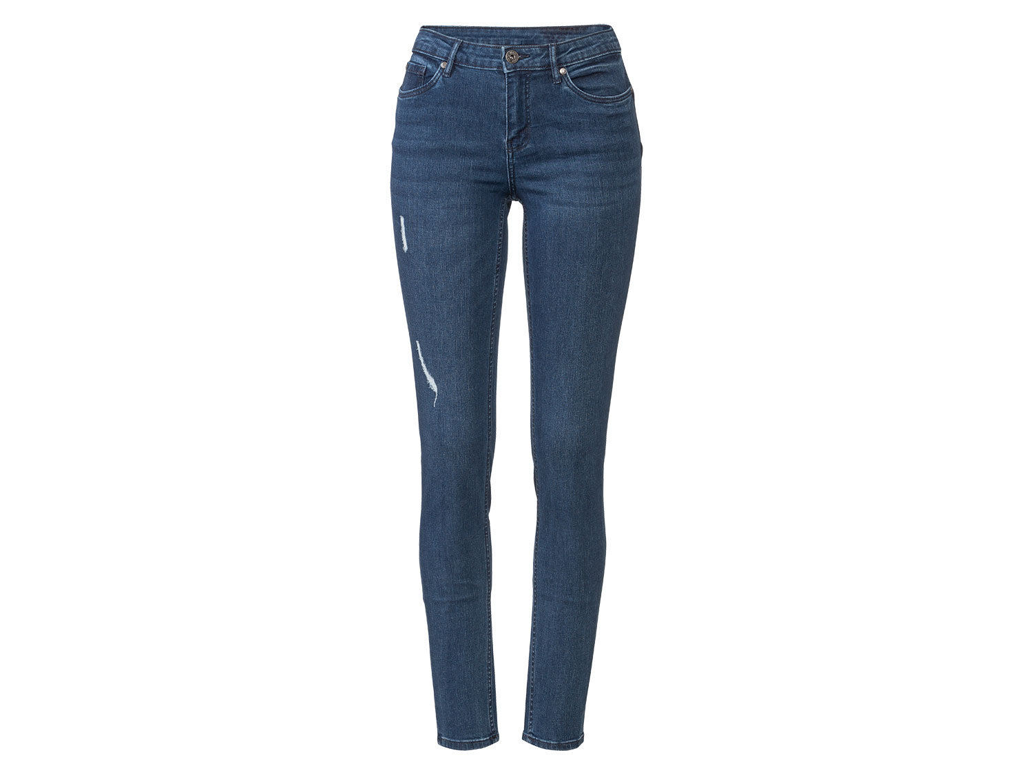 esmara® Jeans pour femme, Super Skinny Fit, taille basse (bleu)