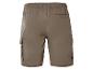 Shorts cargo marron à cordon.