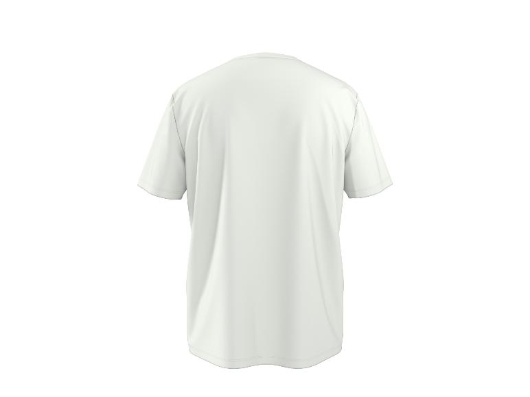 T-shirt blanc, vue de dos