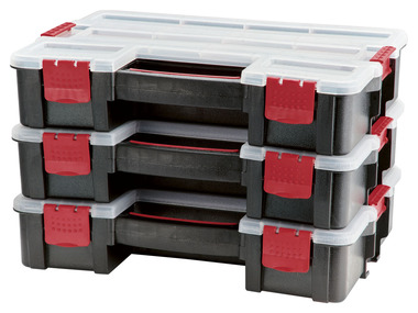 PARKSIDE® Lot de 3 organisateurs empilables