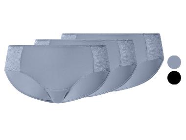 esmara® Lot de 3 hipsters à dentelle femme