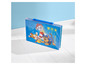Une trousse à crayons bleue Paw Patrol avec Chase et Marshall.