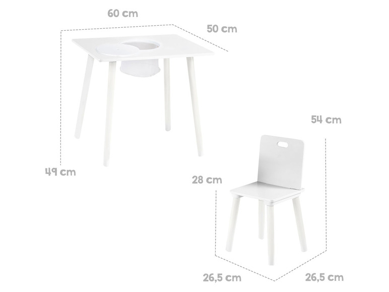 Aller en mode plein écran : Table pour enfants avec 2 chaises - Image 17