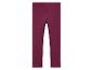 Un pantalon de survêtement de couleur bordeaux.