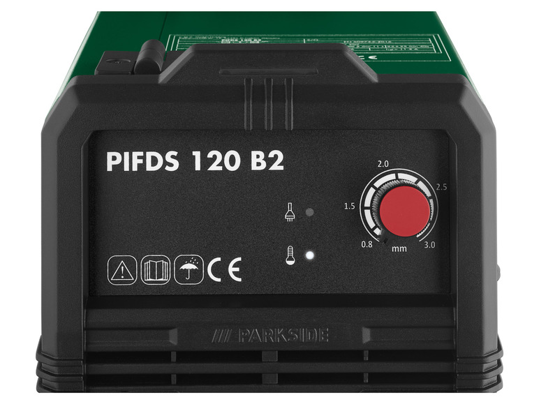 Poste à souder Inverter à fil fourré PIFDS 120 B2 - Bricolage