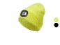 Bonnet jaune avec lumière LED intégrée et options de couleur