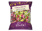 Sachet de bonbons à mâcher aux 5 saveurs fruitées : citron, orange, fraise, cerise et framboise.