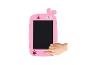 Ardoise magique rose pour enfants, design lapin.