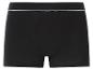 Caleçon boxer noir pour homme avec une bande blanche à la taille