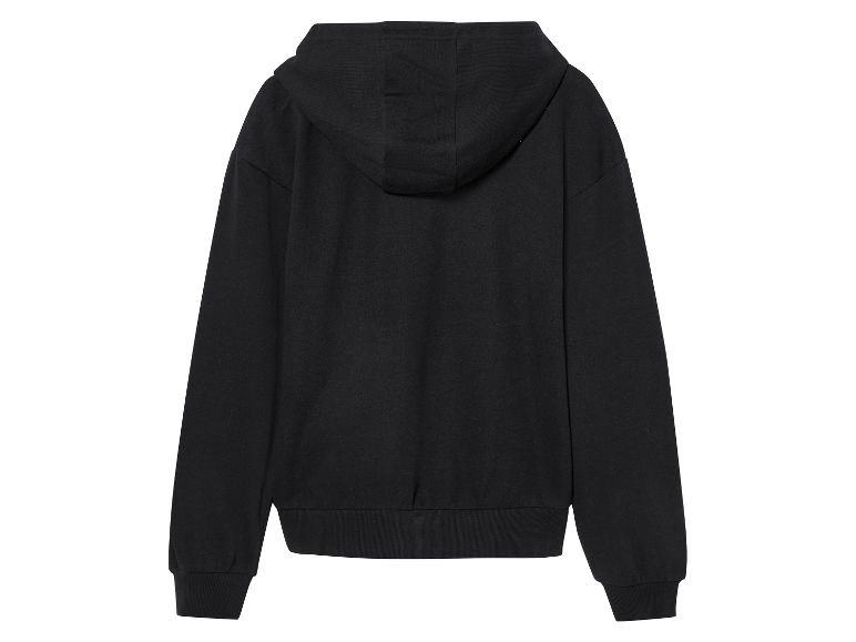 Un sweat-shirt à capuche noir.