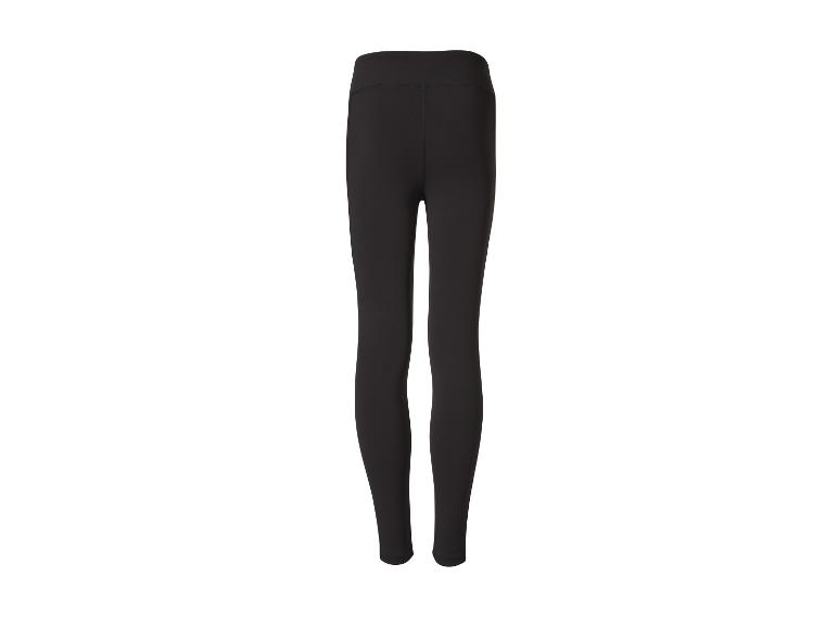 Legging de sport noir pour femme, vue arrière