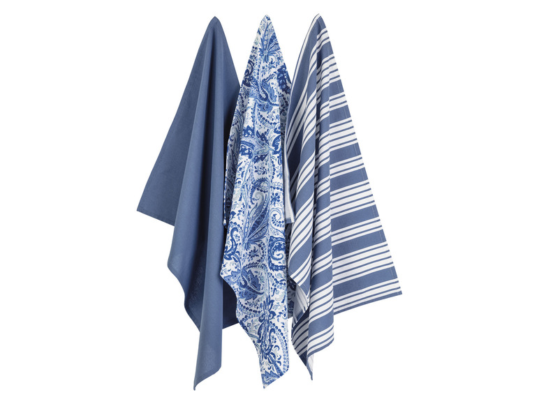 Aller en mode plein écran : LIVARNO home Lot de 3 torchons, 50 x 70 cm - Image 7