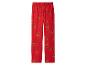 Pantalon de pyjama rouge à imprimé rennes